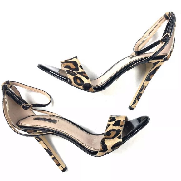 topshop leopard heels